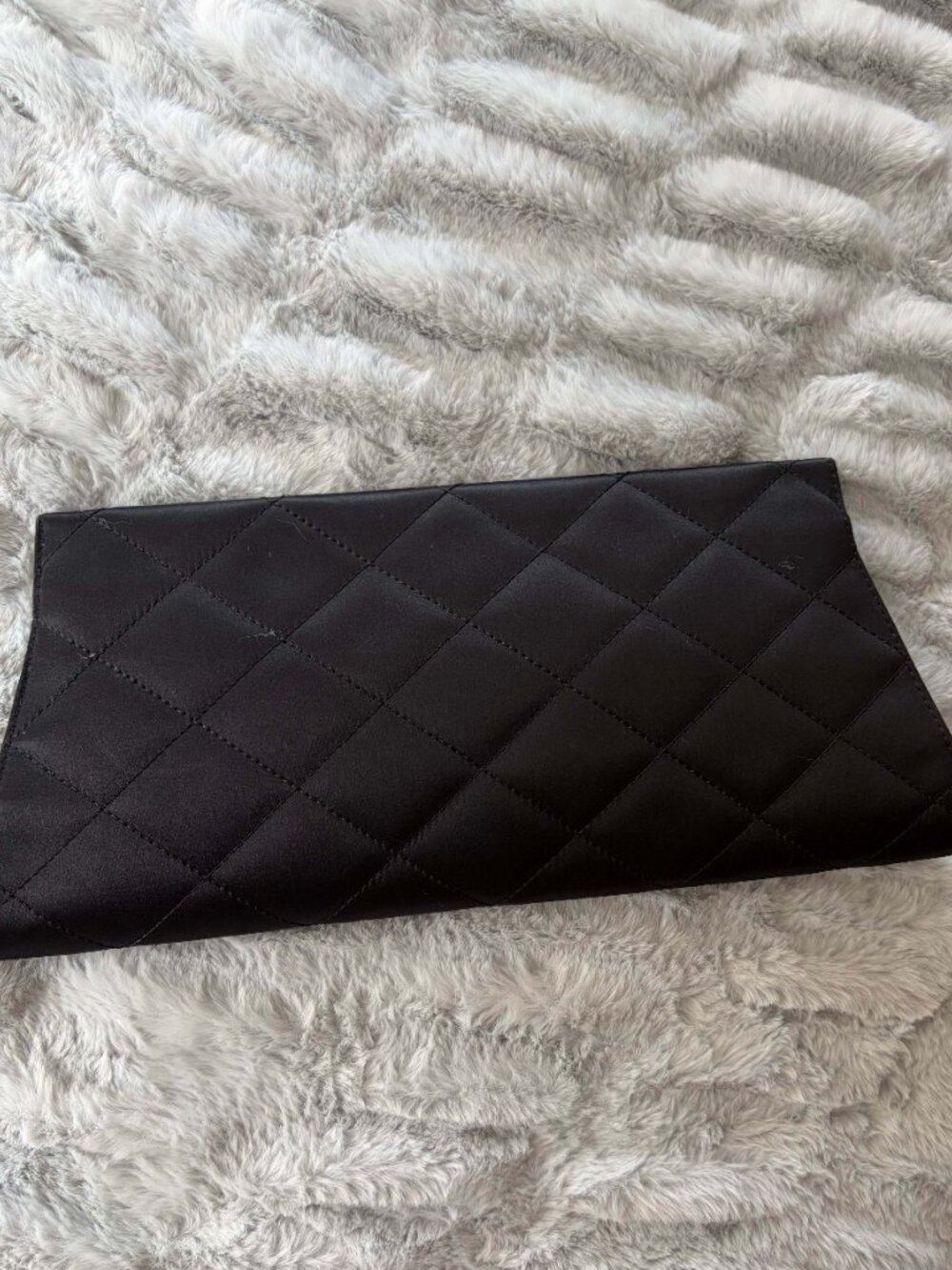 Vintage Chanel Satin Frame Clutch - Picture 4 of 12